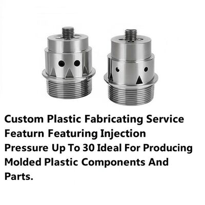 Custom Plastic Fabricating Service with Injection Pressure Up To 30,000 Psi and Custom Colors Available Featuring DFM Analysis